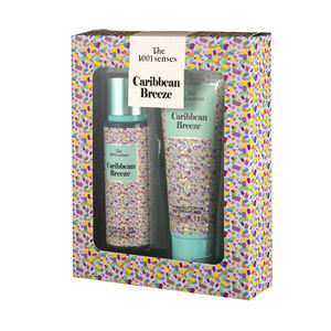 Coffrets Cadeaux Parfum Les 1001 <span class=keywords><strong>Sens</strong></span> Ensemble Cadeau 2 Pièces 150ml Brume Corporelle 150ml Crème Corporelle Hydratante Brume Corporelle Cologne pour Noël - Product Image 4