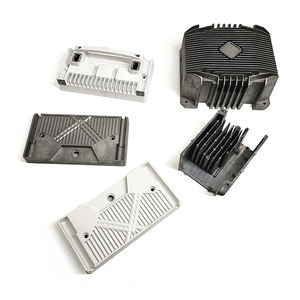 定制砂铸ZL104铝合金电机外壳铝模重力装饰铸造金属材料 - Product Image 1