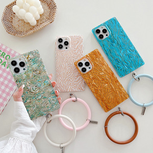 Funda para teléfono móvil con diseño personalizado, anillo de moda, para iPhone 13, 12, 11 Pro, Max, X, XS, XR, <span class=keywords><strong>2022</strong></span> - Product Image 1