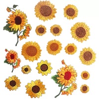 En gros West Cowboy Fleur Plante Animal Patch Brodé Fer sur Patchs Chapeaux Personnalisés Vêtements Patchs De Broderie