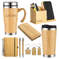 Botol Air Bambu Langsung dari Pabrik, Stainless Steel Dinding Ganda, Layar LED Penunjuk Suhu, Vakum Terisolasi, Flask Perjalanan Reusable