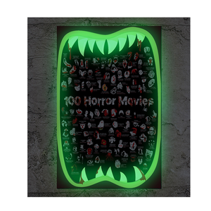 Affiche à gratter Top 100 des films <span class=keywords><strong>d</strong></span>'<span class=keywords><strong>horreur</strong></span>, affiche lumineuse à gratter, affiche de <span class=keywords><strong>film</strong></span> <span class=keywords><strong>d</strong></span>'<span class=keywords><strong>horreur</strong></span>, liste de films à voir avec outil à gratter - Product Image 3