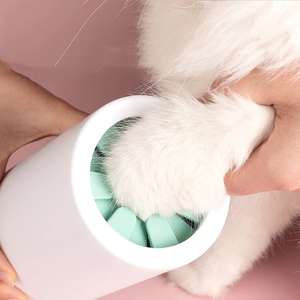 Accessoires pour chiens : Gobelet de lavage portable en silicone et plastique pour nettoyage des pattes, idéal pour l'extérieur – Vente en gros personnalisée - Product Image 5