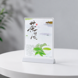 A4 Slim LED Magnetischer Menü-Posterrahmen mit USB-Anschluss, Tischständer-Leuchtkasten, doppelseitige Werbeanzeige, 10000K, IP20 - Product Image 2