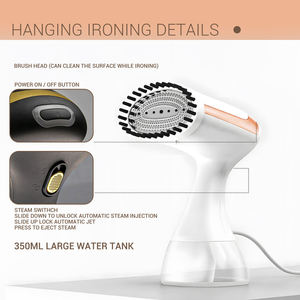 Plancha de Vapor Profesional 110V/220V, Mini Plancha de Vapor Portátil de Mano, Anti-Quemaduras en Seco, para Uso en Hoteles y Hogares - Product Image 5