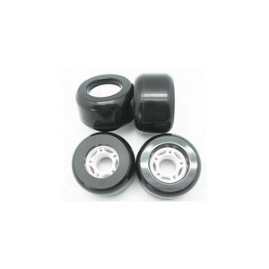 Roues de planche à dérive en caoutchouc, pas cher, roues de skate décalées 72x43mm, vente en gros, PU imprimé personnalisé, roue de planche longue - Product Image 2