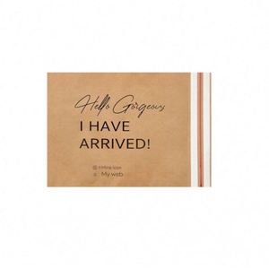 Custom Logo Printed Eco-Friendly Biodegradable Kraft Paper Self-Adhesive Mailers for Clothing Shoes & Fur - Product Image 3