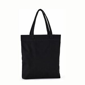 Custom Logo Print 100% Organic Cotton Canvas Eco Friendly Reusable <b>Plain</b> Shopping Tote <b>Bag</b> for <b>Gift</b> Retail Daily Grocery - Product Image 2
