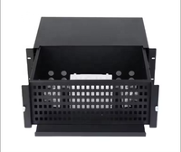 Kotak Terminasi Serat Optik ODF 19" Rack Mount 144/96/48/24/12 Core dengan Port SC/LC/ST/FC, Panel Patch APT