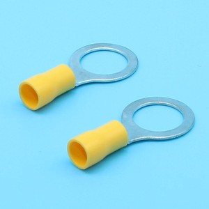 Nhà máy trực tiếp bán hàng chất lượng cao kích cỡ khác nhau màu sắc đóng hộp đồng điện cách điện Vòng đồng thiết bị đầu cuối Lugs - Product Image 5