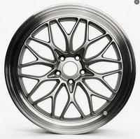 Jantes en alliage coulé concaves profondes personnalisées 5*112 5*114 5*108 5*120 de 25 à 40 pouces pour BMW Benz Porsche Ferrari