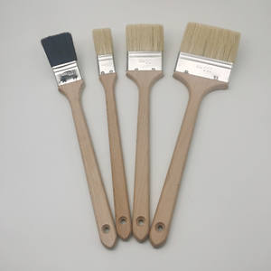 <span class=keywords><strong>Brosse</strong></span> à <span class=keywords><strong>radiateur</strong></span> courbée de haute qualité, <span class=keywords><strong>brosse</strong></span> à angle coudée avec long manche en bois - Product Image 2