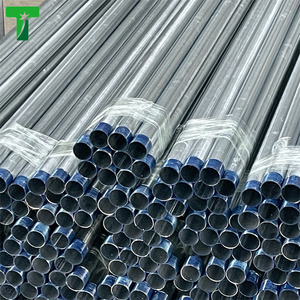 Conduit <span class=keywords><strong>en</strong></span> acier galvanisé Emt de tuyau de conduit <span class=keywords><strong>en</strong></span> métal de tube d'EMT galvanisé de 3/4 pouces - Product Image 1