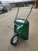 WB6400 Carretilla de metal todoterreno para jardín Granja Construcción Versátil Brouette De Chantier Dolly Cart