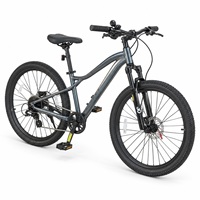 Vélo de montagne VTT 26 pouces, cadre en alliage d'aluminium, 8 vitesses, en promotion