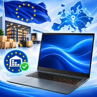 Nouvel ordinateur portable professionnel 18,5 pouces à grand écran, stock entrepôt Europe, Intel i3-10100Y, double 8 Go de RAM, 256 Go SSD, FHD IPS, OEM