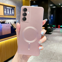 Coque de téléphone souple en TPU avec peinture magnétique métallique pour Huawei P80 Pura 70 P60 P50 P40 MATE80 MATE 80 70 60 avec protection d'objectif