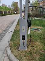 Chargeur de voiture électrique AC pour borne de recharge de rue intelligente de type européen 2, 32A, 7,2 kW, IP54, OCPP1.6j, pièces automobiles