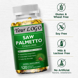 120 Pièces Saw Palmetto Capsules Softgel Cheveux Peau Ongles Soins Sains Suppléments À Base De Plantes - Product Image 5