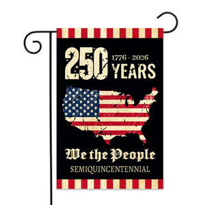 <span class=keywords><strong>Bandera</strong></span> de Jardín de Poliéster de Doble Cara para el 4 de Julio de 2026, 1776, 250.º Aniversario de los <span class=keywords><strong>Estados</strong></span> Unidos, para Decoración Exterior de Celebraciones Personalizadas - Product Image 2