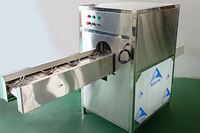 Machine automatique commerciale en acier inoxydable pour l'épluchage et la découpe des oignons, capacité de 600 kg/h, équipement haute productivité à vendre