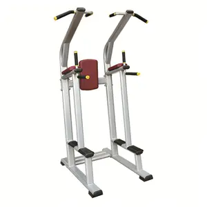 Sport Training Gym Equipment Plates Abdominal Gym Machine Assisted Chin Dip Machine Vertical Knee Raise