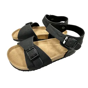 China supplier cheap kids summer sandals cork sole girls sandals kids latest sandals design for kids