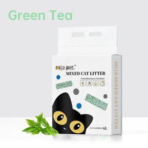 %100 Doğal Malzemelerden Yüksek Emici, Atılabilir, Tozsuz, Hızlı Topaklanan, Meyve Kokulu Tofu Kedi Kumu - Product Image 4