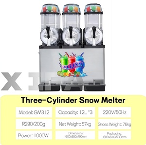 Máquina Industrial de Granizados Congelados - Máquina de Granizados Carbonatados para Refrescos y Cócteles en Discotecas y Pubs - Product Image 3