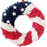 Guirlande de fleurs artificielles de 1,20 m pour porte, motif tournesol et fleurs succulentes, style hawaïen, avec lanterne en paille, idéale pour l'extérieur, en mousse florale de qualité supérieure