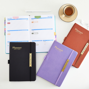 Nuevo Agenda Planificador A5 2026-2027, Libreta de Cuero PU de 18 Meses, Calendario Anual en Inglés, Agenda Semanal - Product Image 2