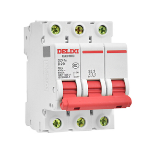 Delixi เบรกเกอร์ DZ47-125กระแสไฟฟ้าสูง DZ47-125 DZ471253D100 3P <span class=keywords><strong>Li</strong></span>(D) 100A Delixi เบรกเกอร์วงจร Delixi - Product Image 6