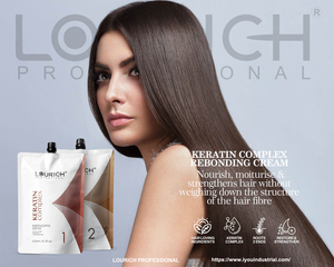 Crème <span class=keywords><strong>de</strong></span> rebondissement des cheveux à la kératine LOURICH, kit <span class=keywords><strong>de</strong></span> lissage permanent, vente en gros pour salons, marque privée - Product Image 1