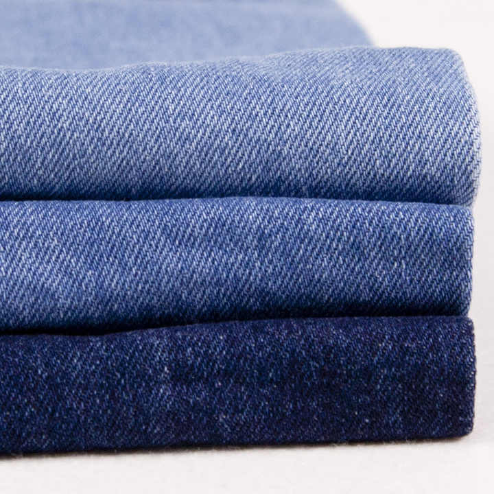 Uniqlos Yarn Dyed Camouflage Soft Denim Fabrics for Shirts Cheap Knitted Woven GOTS Denim Fabric Manufacturers in China TWILL