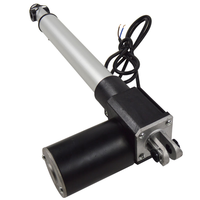 Aktuator Linear DC Sudut Kanan Hemat-Ruang 12V 24V Motor Dorong Elektrik Senyap untuk Sofa Recliner Elektrik dan Kabinet Dapur