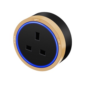 Nuevo Enchufe de Corriente <span class=keywords><strong>Eurob</strong></span>, Enchufe Adaptador Estándar Británico Extraíble Inalámbrico con Luz LED Azul - Product Image 3