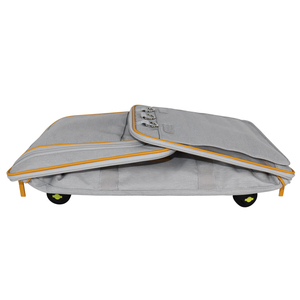 Senda Versatile Casual Style 10kg Solid Polyester Zipper Portable Wheeled Pet <b>Carrier</b> for Small Dogs & <b>Cats</b> - Product Image 6