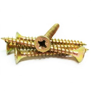 Tornillos para aglomerado con cabeza avellanada Phillips, zincados a medida, punta afilada, rosca gruesa, con marca CE, para paneles eléctricos, servicio OEM - Product Image 1