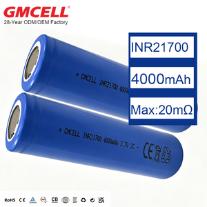 แบตเตอรี่ขายส่ง INR21700-40T 3.6V~4.2V 21700 NMC 4000mAh แบตเตอรี่ลิเธียมไอออนทรงกระบอกสำหรับชุดแบตเตอรี่จักรยานไฟฟ้า - Product Image 1