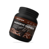 Greenpie Massive Gainer, mélange de protéines et de glucides riches en protéines, complément alimentaire, poudre de prise de poids pour adultes