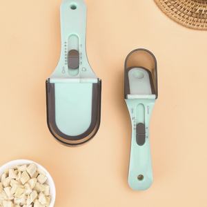 Cuchara Medidora de Comida para Mascotas, Dispositivo de Pesaje para Perros y Gatos, Taza Medidora Ajustable para Medir Comida en Gramos, Cuchara de Alimentación para Mascotas - Product Image 2