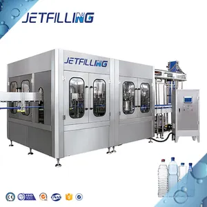 Full Automatic 10000bph capacity Linear CGF24-24-8 model washing filling capping bottle filler
