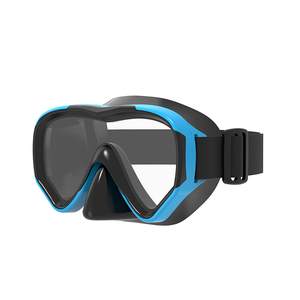 Vendita diretta in fabbrica cinghie per occhiali per adulti occhiali da nuoto Anti nebbia Spray mezza faccia maschera per immersioni subacquee - Product Image 5