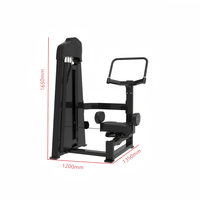 Machine de rotation du torse Junshang pour la gym et l'équipement de fitness commercial avec plaque de poids
