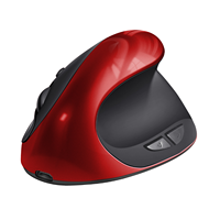 Mouse game Mini 3D tangan kanan, Mouse berkabel gaya kreatif, USB 2.4G personalisasi vertikal untuk penggunaan Laptop & kantor