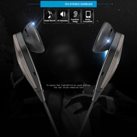 Vente en gros d'écouteurs intra-auriculaires originaux MX375, écouteurs de type plat, écouteurs stéréo, basses profondes pour Sennheiser IPHONE