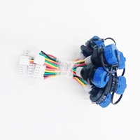 Solution de faisceau de câbles avec connecteur étanche série Weipu SP13 SP17 sur mesure ODM