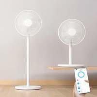 Ventilador de Pedestal Inteligente Mi Smart Standing Pedestal Fan 2 Lite, de Plástico, con Control por Voz Mediante Aplicación, 18W, Clase A+, Eficiencia Energética, Altura Ajustable, Cuatro Velocidades