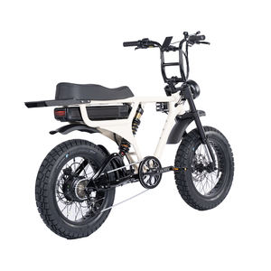 Vélo de montagne électrique en alliage d'aluminium Bafang durable 2025, 20 pouces, 1000 W, pneus larges, suspension intégrale, freins à disque hydrauliques, adulte - Product Image 6
