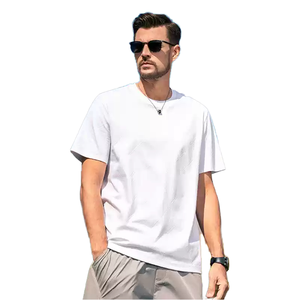 Fabricante Mayorista de Camisetas Holgadas para Hombre, Estilo Casual, Lisas para Imprimir, Manga Corta, Estilo Verano, Proveedor OEM - Product Image 1